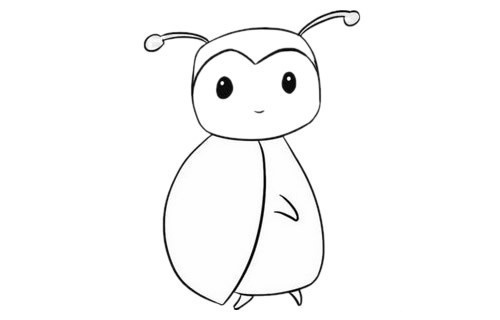 七星瓢虫简笔画