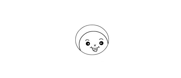 卡通瓢虫简笔画