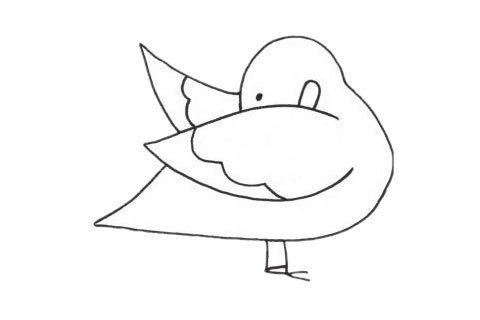 鸳鸯简笔画图片大全