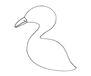 鸳鸯简笔画