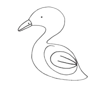 鸳鸯简笔画