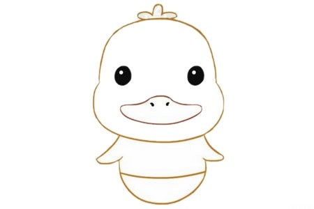 小鸭子简笔画