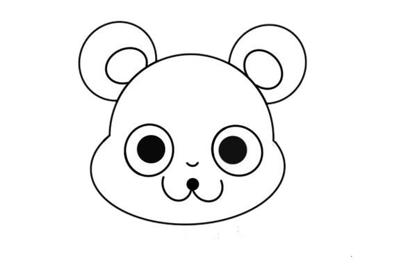 卡通老鼠简笔画